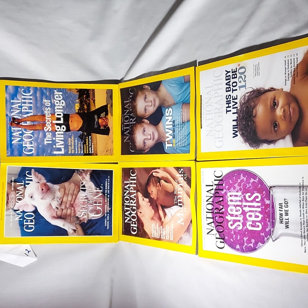 National Geographic Vintage Books  Set of 6 #12